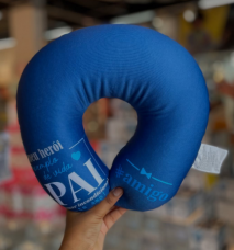 Almofada de Pescoço Azul - Pai