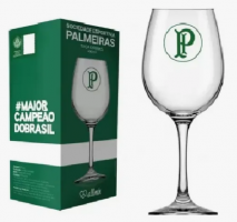 Taça de vidro 490ml - Palmeiras