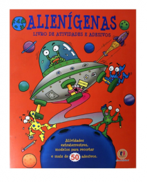 Livro de atividades e adesivos - Alienígenas