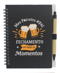 Bloco de Anotação com Caneta - PAI