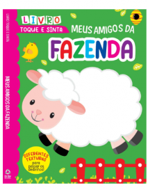 Livro meus amigos da fazenda - Toque e sinta