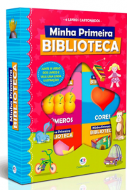 Minhas primeira biblioteca (com 6 mini livros)