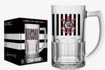 Caneca de vidro 380ml - Corinthians FC