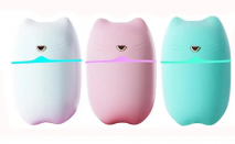 Mini Umidificador Portátil Gatinho Cor Sortida
