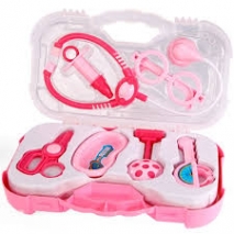Mini Doutor Kit Maleta Acessórios De Médico Infantil