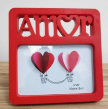 Porta Retrato - Amor Vermelho