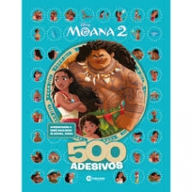 Moana 2 500 Adesivos