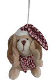 Cachorro Pelúcia Natalino