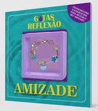 Gotas de Reflexão Livro com Pulseira - Amizade