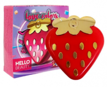 Estojo de maquiagem love colors - Hello Beauty