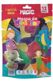 Massa de Modelar - Magic 12 cores