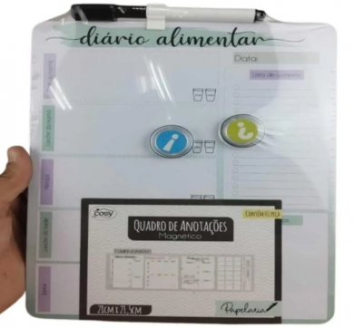 Quadro de Anotações Magnético - Planner