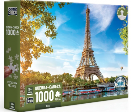 Quebra-Cabeça 1000 peças - Paris