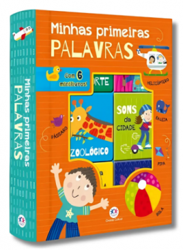 Minhas primeiras palavras (com 6 mini livros)