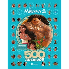 Moana 2 500 Adesivos