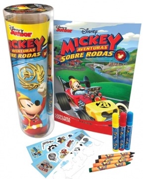 Mickey Aventuras sobre rodas - Livro de colorir