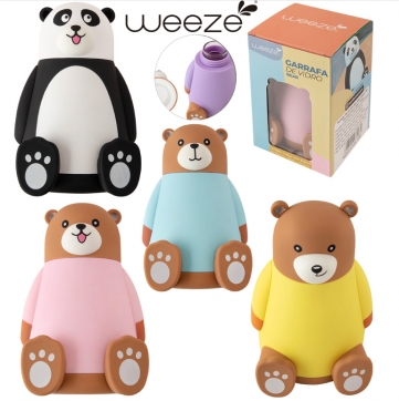 Garrafa de Vidro 300ml Bear