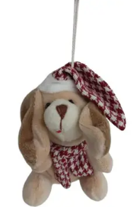 Cachorro Pelúcia Natalino