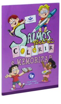 Salmos para colorir e memorizar
